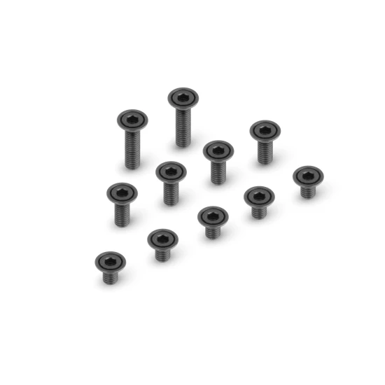 HEX SCREW 110° FOR 371125 X12 CHASSIS - HUDY SPRING STEEL (11)