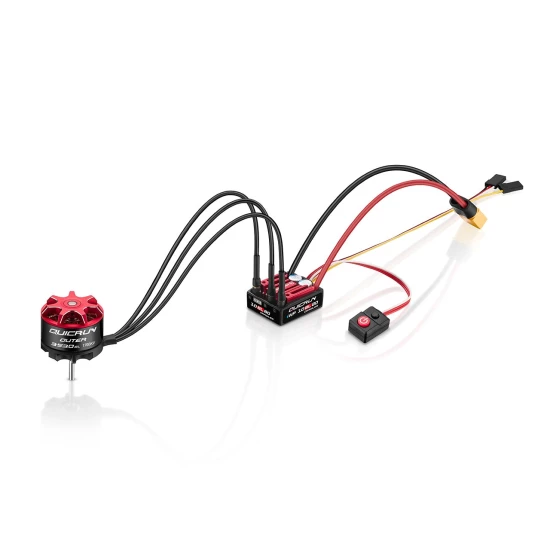 Hobbywing QuicRun WP10BL80-G2 Crawler Brushed Regler 80A, BEC 5A