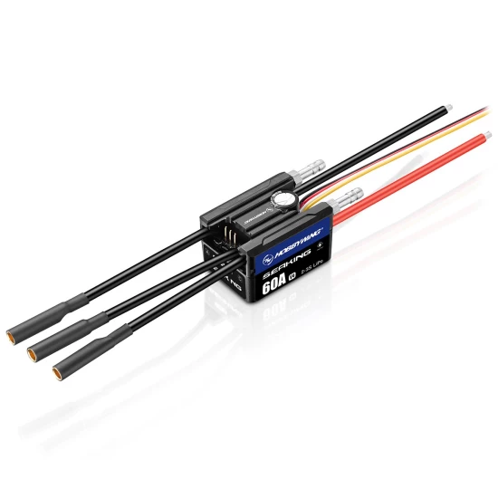 Hobbywing Seaking 60A Boat ESC V4 2-3s LiPo