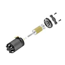 Hobbywing Xerun 3652SD G3 Brushless Motor 4500kV Sensored 5mm Shaft
