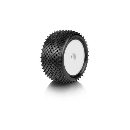 HUDY 1/10 OFF-ROAD PRE-GLUED TIRE 2WD/4WD REAR ASTRO - 201 - SOFT (2)