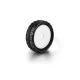 HUDY 1/10 OFF-ROAD PRE-GLUED TIRE 2WD FRONT CARPET - 101 (2)
