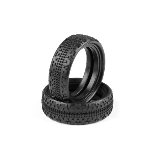 HUDY 1/10 OFF-ROAD TIRE 2WD FRONT CARPET - 101 (2)