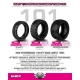 HUDY 1/10 OFF-ROAD TIRE 2WD FRONT CARPET - 101 (2)