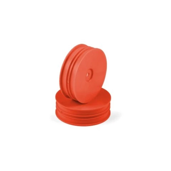 HUDY 1/10 OFF-ROAD WHEEL - 2WD – FRONT – NARROW – ORANGE (2)
