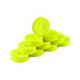 HUDY 1/10 OFF-ROAD WHEEL - 2WD – FRONT – NARROW – YELLOW (10)