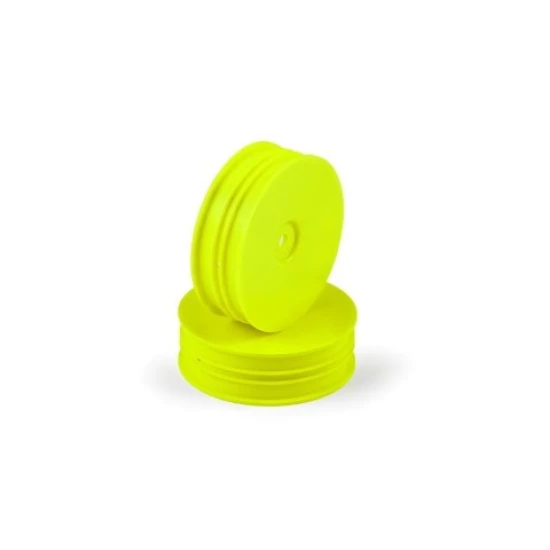 HUDY 1/10 OFF-ROAD WHEEL - 2WD – FRONT – NARROW – YELLOW (2)