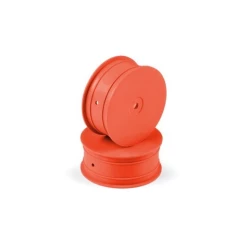 HUDY 1/10 OFF-ROAD WHEEL - 4WD – FRONT – ORANGE (2)