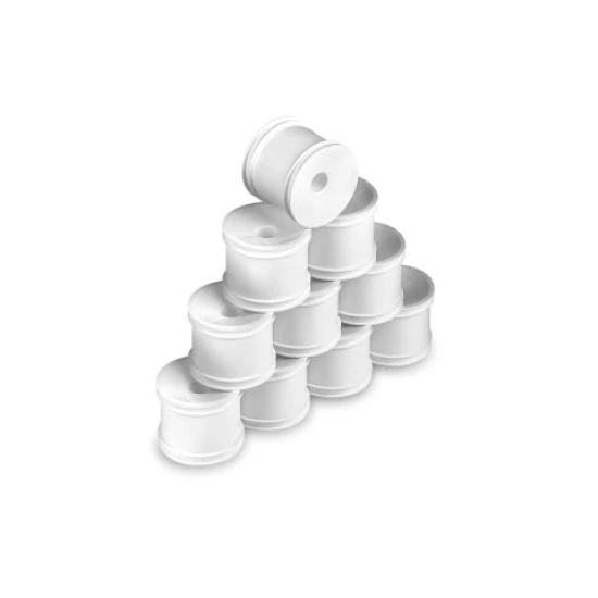 HUDY 1/10 OFF-ROAD WHEEL - STADIUM TRUCK – WHITE (10)