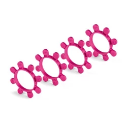 HUDY 1/8 OFF-ROAD TIRE MOUNTING BAND - OCTOPUS - PURPLE (4)