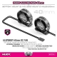 HUDY ALU RC FAN 40MM - BOTTOM/SIDE MOUNT 2 HOLE