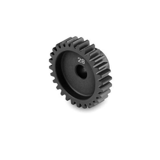 HUDY ALU ULTRA-LIGHT PINION GEAR - HARD COATED -  28T / 48