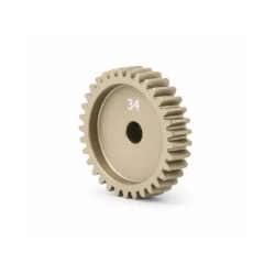 HUDY ALU ULTRA-LIGHT PINION GEAR - HARD COATED -  34T / 48