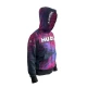 HUDY SWEATER HOODED WITH ZIPPER - HD GRAPHICS (XS)