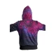 HUDY Sweater met capuchon en rits - HD Graphics (XXL)