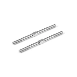 HUDY TITANIUM ADJUSTABLE TURNBUCKLE 50MM M3.5 L/R (2) 