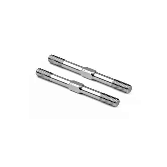 HUDY TITANIUM ADJUSTABLE TURNBUCKLE 55MM M5 L/R (2)