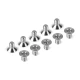 HUDY TITANIUM FLAT HEAD SCREW M3x5 (10)