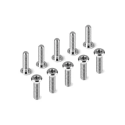 HUDY TITANIUM SUPER-LOW HEAD SCREW CENTERING DIA M3x12 (10)