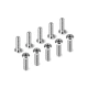 HUDY TITANIUM SUPER-LOW HEAD SCREW CENTERING DIA M3x12 (10)