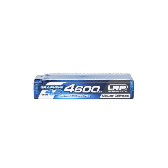 LRP - HV Hyper LCG Modified Shorty GRAPHENE-4.2 4600 mAh hardcase-accu - 7,6 V LiPo - 130C / 65C