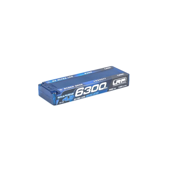 LRP - HV Ultra LCG Stock Spec GRAPHENE-4.2 6300mAh Hardcase Battery - 7.6V LiPo - 145C/70C