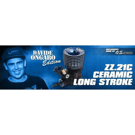 LRP - Nitro Motor ZZ.21C Ceramic Long Stroke - Davide Ongaro Edition