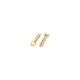 LRP - WorksTeam - 4mm Gouden Connectors - 18mm lengte (4 stuks)