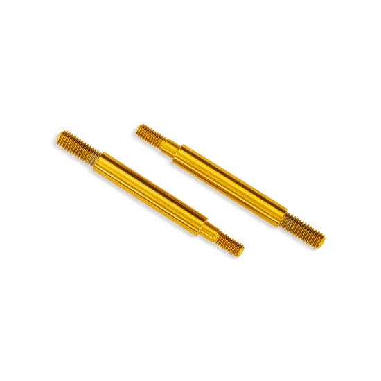 Mini GTR Short TiN-Coated Shock Shafts (2)