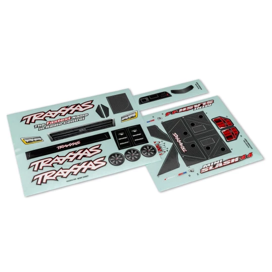 Mini Slash 4X4 Decal Sheets