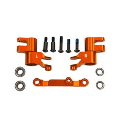 Oranje aluminium stuurhevelassemblage met stuurstang