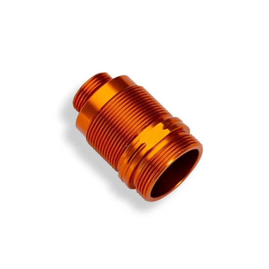 Orange Aluminum Short Mini GTR Shock Body