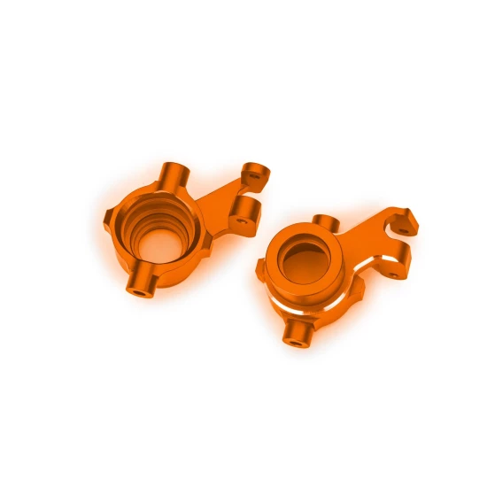 Oranje Aluminium Stuurblokken (L&R)