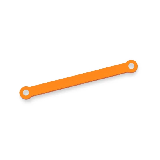 Tie bar, 6061-T6 aluminum (orange-anodized)