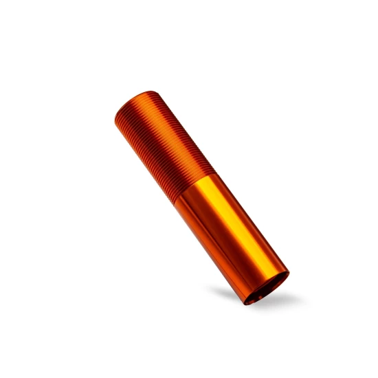 Body, GT-Maxx shock, x-long (aluminum, orange-anodized) (1)
