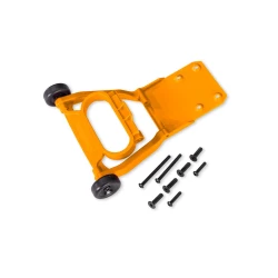 Wheelie bar, assembled (orange, non-adjustable) (fits Stampede, Rustler, Bandit series) (for use with #3695A or 3695X transmission)