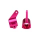 Roze aluminium stuurblokken (L&R)