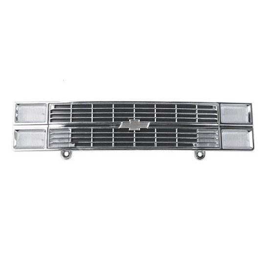 RC4WD Chrome Front Grille for Chevrolet Blazer and K10 (80's) (Z-B0024)