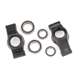 Carriers, stub axle (rear) (left & right)/ 20x32x7mm bearings (2)/ 15x24x5mm bearings (2)