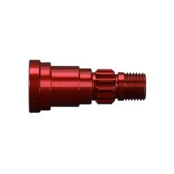 Stub axle, aluminum (red-anodized) (1) (for use only with 7750X or 7896 driveshaft)