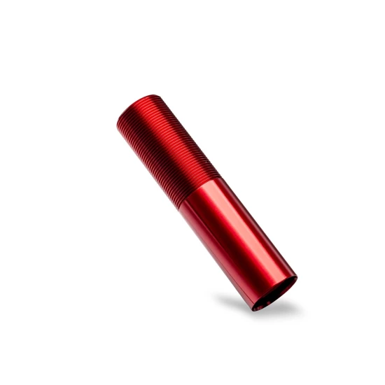 Body, GT-Maxx shock, x-long (aluminum, red-anodized) (1)