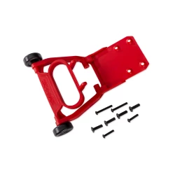 Red Assembled Wheelie Bar & Screws