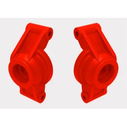 Rode stub axle carriers (links en rechts)