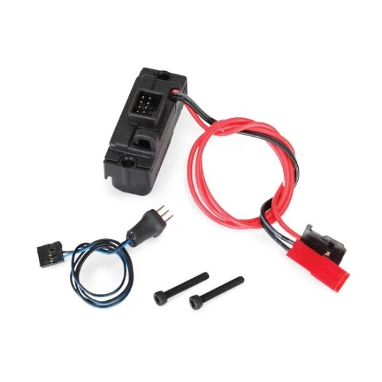 LED lights, power supply (regulated, 3V, 0.5-amp), TRX-4/ 3-