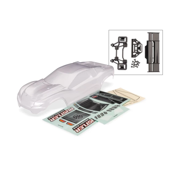 Rustler 2Wd Body Clear
