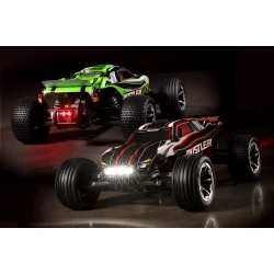 LED light set, complete (includes front and rear bumpers with LED light bar, rear LED harness, & BEC Y-harness) (fits 2WD Rustler or Bandit)