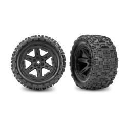 Tires & wheels, assembled, glued (2.8