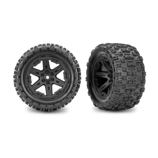 Tires & wheels, assembled, glued (2.8