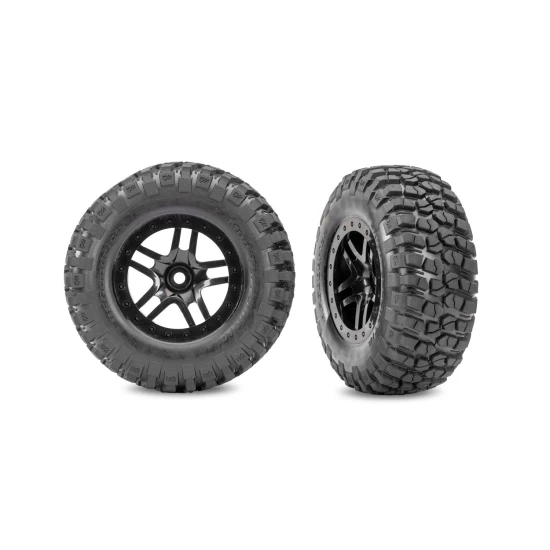 SCT Black Wheels & Bfgoodrich Tires (2)