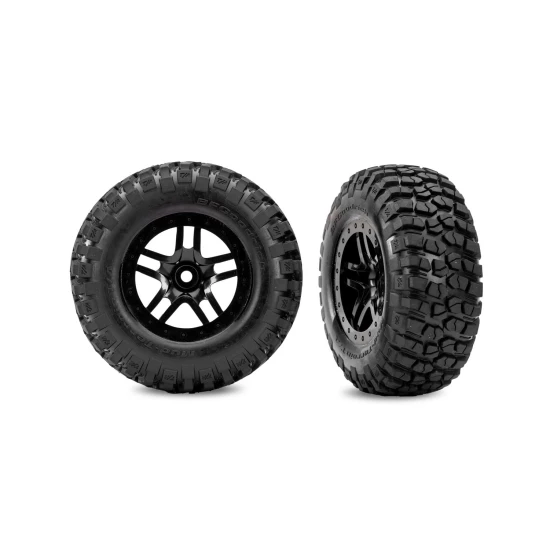 SCT Black Wheels & Bfgoodrich Tires (2)